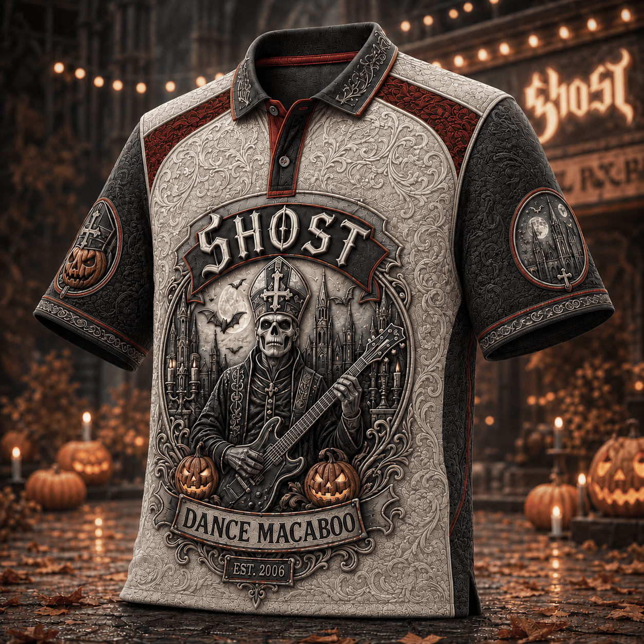 PREMIUM GHB EMBOSS POLO SHIRT HQH