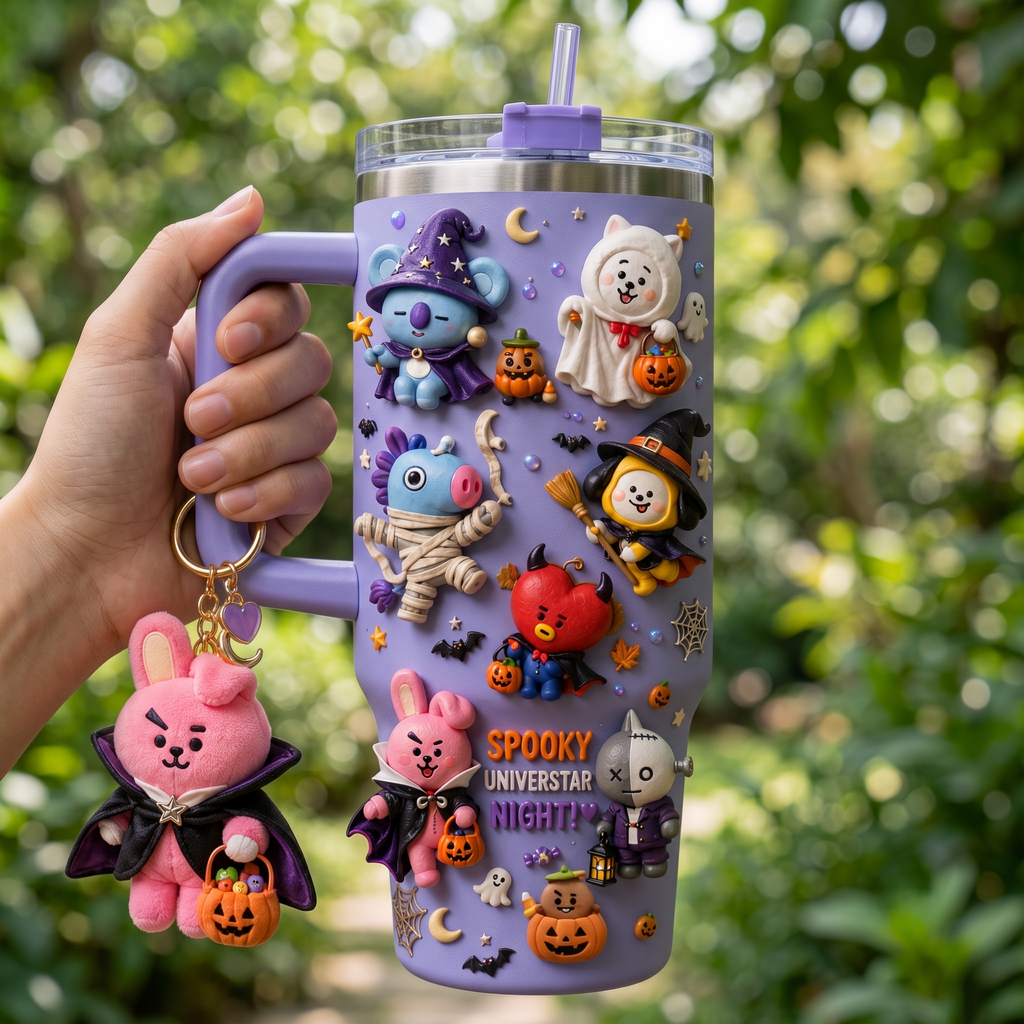 BTS 40oz Tumbler With Handle HTTT