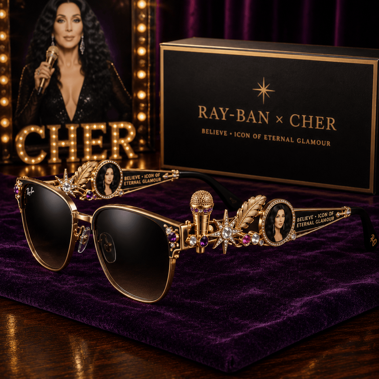 PREMIUM CHER UNISEX SUNGLASSES NTVA
