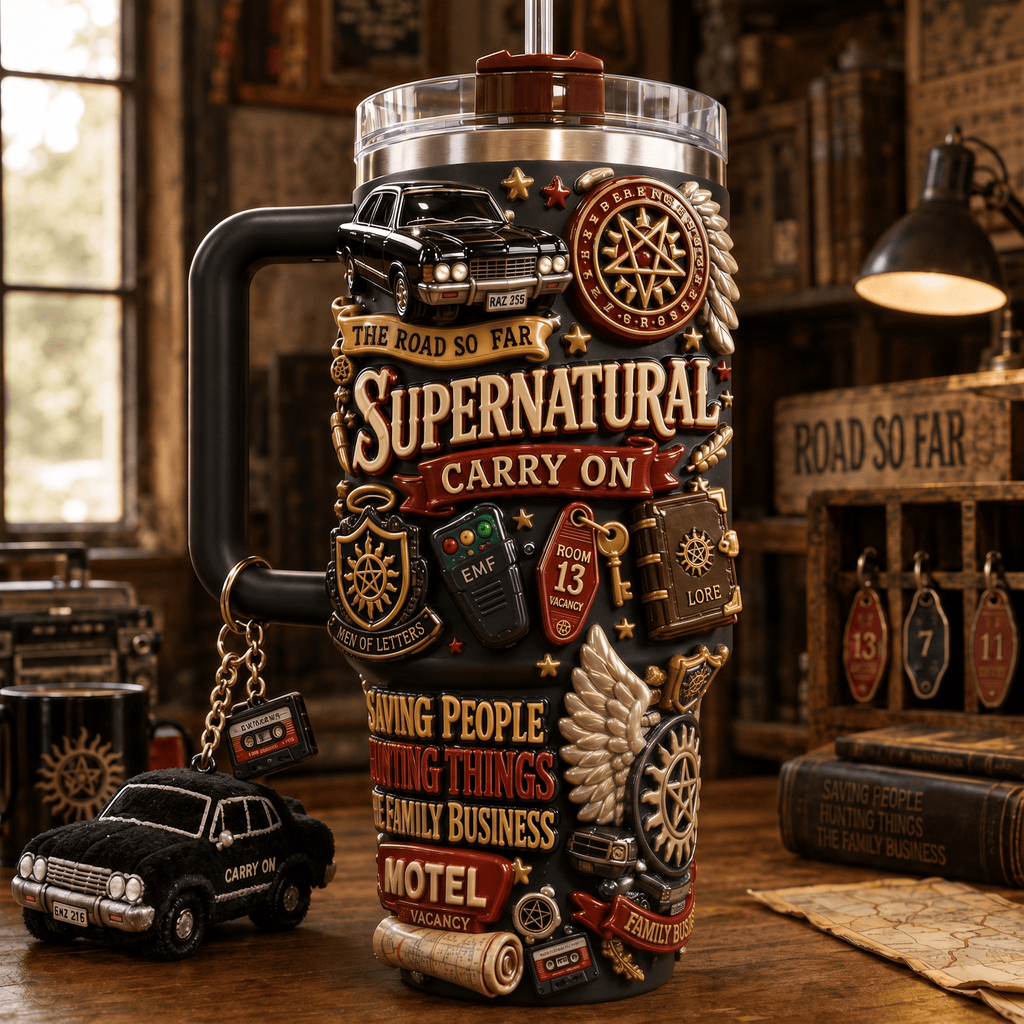 SUNA 40oz Tumbler With Handle HTTT