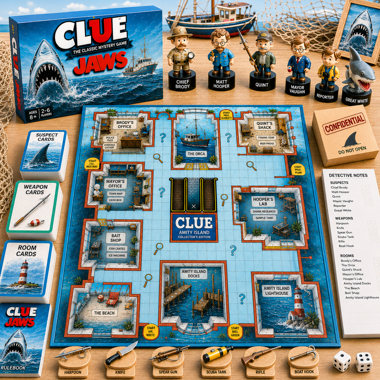 Premium JAWS Board Game TMH