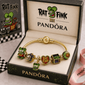 RFK Gold Charm Bracelet Set BMD