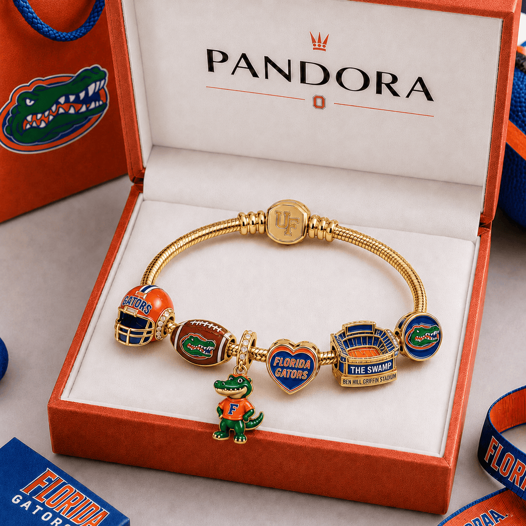 FGT Gold Charm Bracelet Set PTT