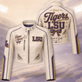 Premium LSU Cropped Leather Zipper Jacket TNSM