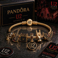 U2B Gold Charm Bracelet Set PTT
