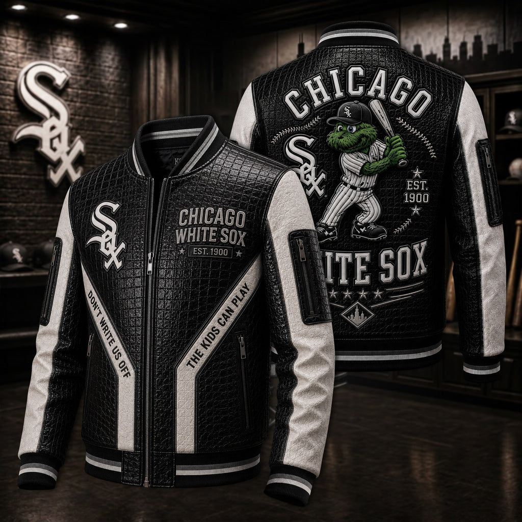 Premium CWS Leather Zipper Jacket TTMH