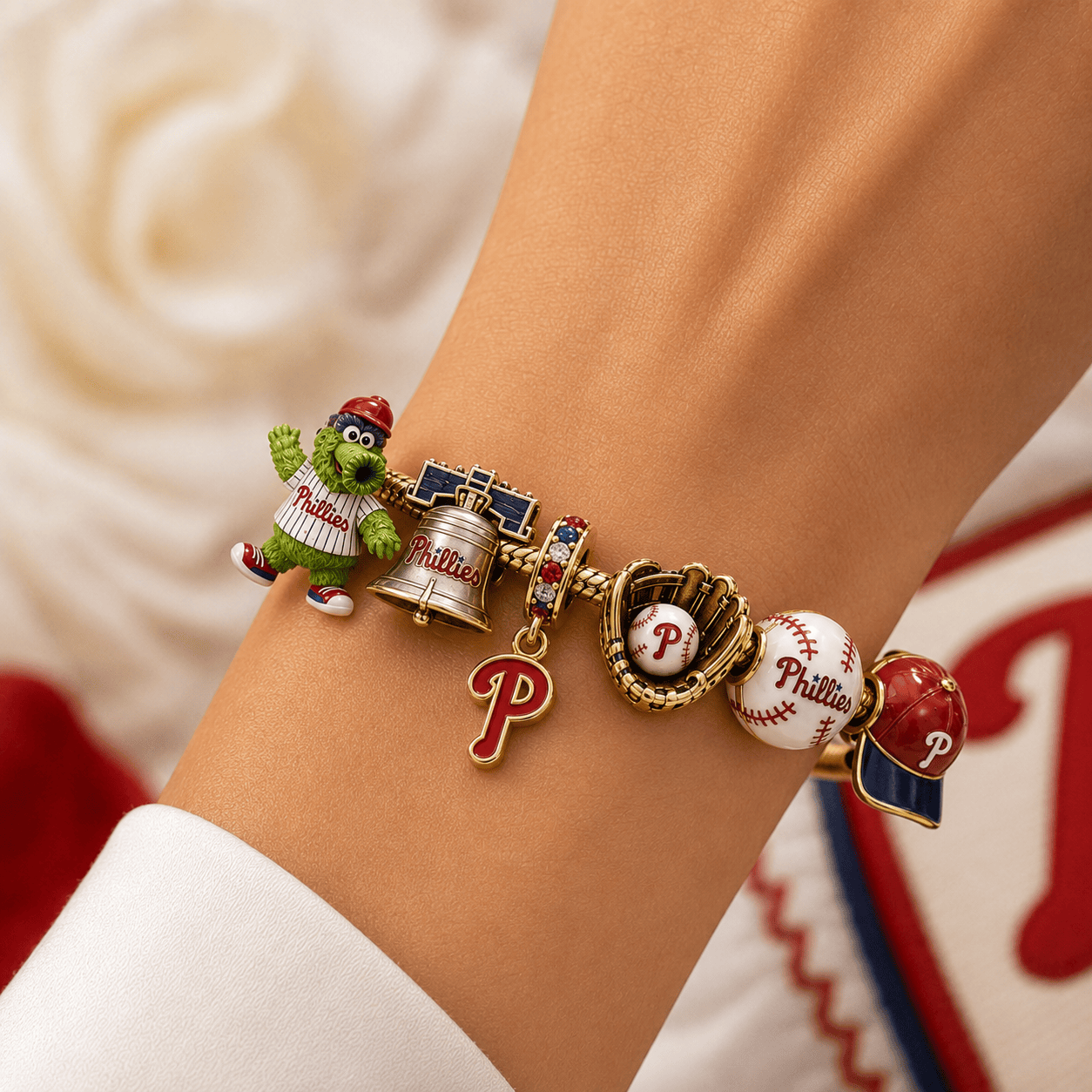 PPP Gold Charm Bracelet Set BMD