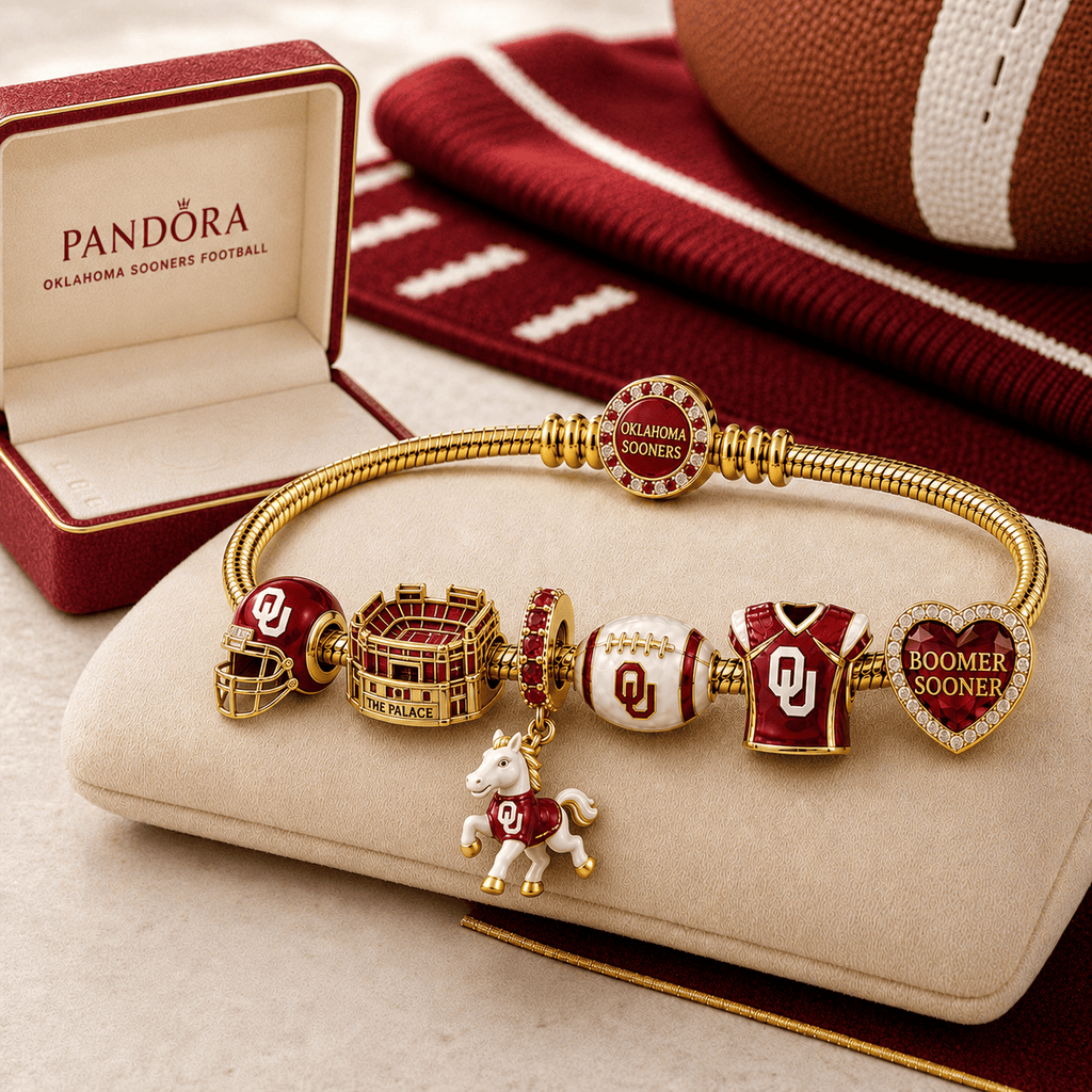 OSN Gold Charm Bracelet Set TMH