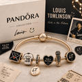 LTLS Gold Charm Bracelet Set VTH