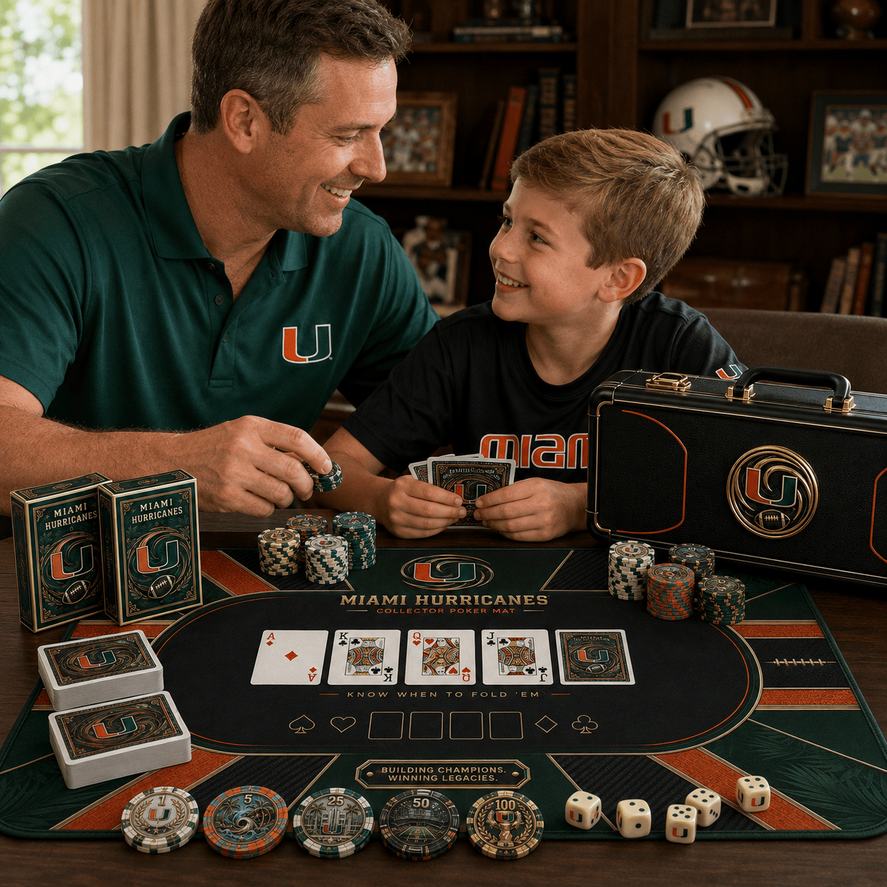 Premium MHC Poker Set LNTH