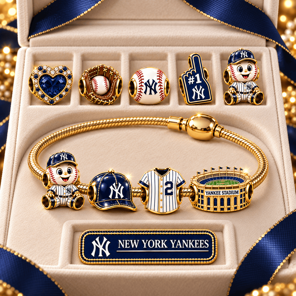 NYY Gold Charm Set PNPA