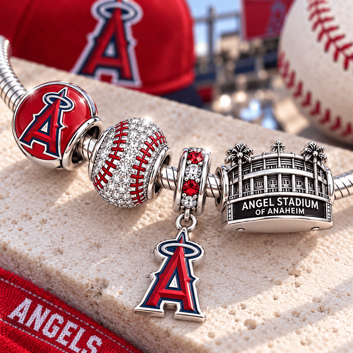 LAA Silver Charm Bracelet Set VTH