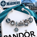 STMR Silver Charm Bracelet Set VTH